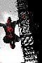 Daredevil Noir No.1 Cover: Daredevil-Tomm Coker-Lamina Framed Poster