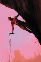 Daredevil: Reborn No.3 Cover: Daredevil Climbing-Jock-Lamina Framed Poster