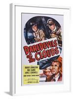 Daredevils of the Clouds-null-Framed Art Print