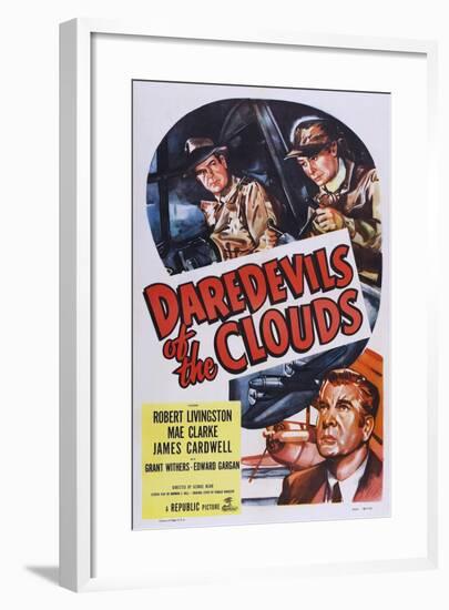 Daredevils of the Clouds-null-Framed Art Print