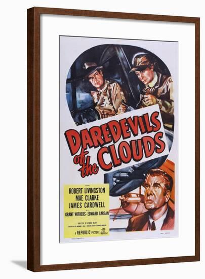 Daredevils of the Clouds-null-Framed Art Print