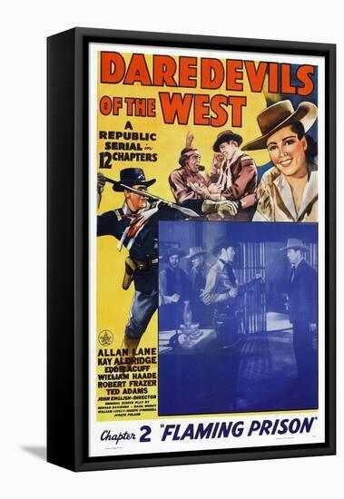 Daredevils of the West, 1943-null-Framed Stretched Canvas