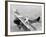 Daredevils Playing Tennis on a Biplane-null-Framed Photographic Print