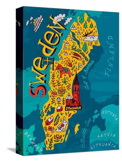 Stretched Canvas Print, , large