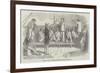 Darien Ship Canal, Conference on Board HMS Espiegle, in Caledonia Bay-null-Framed Giclee Print