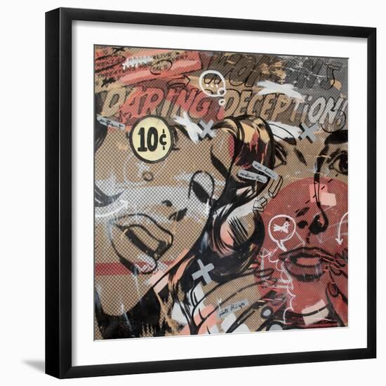 Daring Deception-Dan Monteavaro-Framed Giclee Print