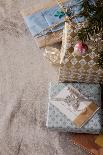 Gift Boxes under Christmas Tree, Munich, Bavaria, Germany-Dario Secen-Framed Photographic Print