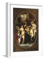 Darius' Family before Alexander-Jacopo Coppi-Framed Giclee Print