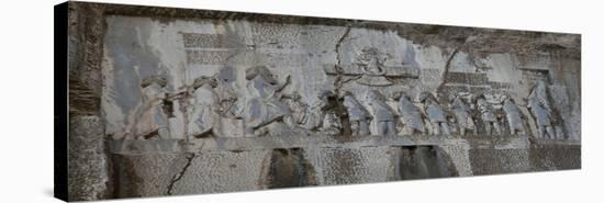 Darius I the Great. the Behistun Inscription, 6th Century Bc-null-Stretched Canvas