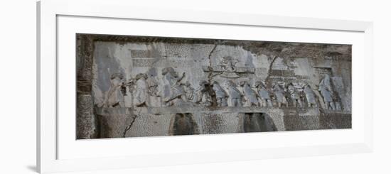 Darius I the Great. the Behistun Inscription, 6th Century Bc-null-Framed Premium Giclee Print