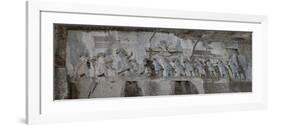 Darius I the Great. the Behistun Inscription, 6th Century Bc-null-Framed Premium Giclee Print