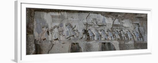 Darius I the Great. the Behistun Inscription, 6th Century Bc-null-Framed Premium Giclee Print