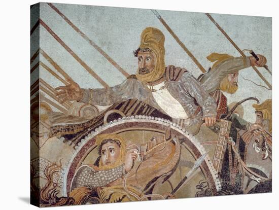 Darius Iii, from 'The Alexander Mosaic'-Roman-Stretched Canvas