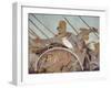 Darius Iii, from 'The Alexander Mosaic'-Roman-Framed Giclee Print