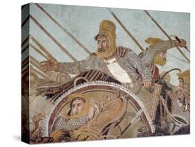 Darius Iii, from 'The Alexander Mosaic'-Roman-Stretched Canvas