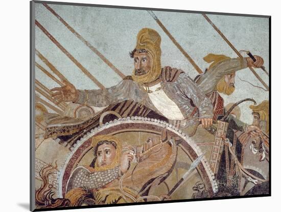 Darius Iii, from 'The Alexander Mosaic'-Roman-Mounted Giclee Print