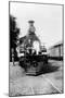 Darius Milhaud and Paul Claudel Seated on a Steam Trip on a Trip While 'En Poste' at the French…-null-Mounted Photographic Print