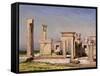 Darius' Palace, Persepolis-Bob Brown-Framed Stretched Canvas