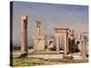 Darius' Palace, Persepolis-Bob Brown-Stretched Canvas