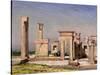 Darius' Palace, Persepolis-Bob Brown-Stretched Canvas