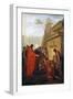 Darius the Great Opening the Tomb of Nitocris, 17th Century-Eustache Le Sueur-Framed Giclee Print