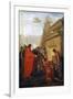 Darius the Great Opening the Tomb of Nitocris, 17th Century-Eustache Le Sueur-Framed Giclee Print