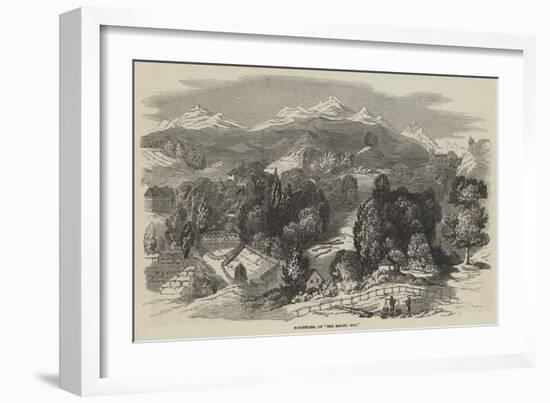 Darjeeling, or The Bright Spot-null-Framed Giclee Print