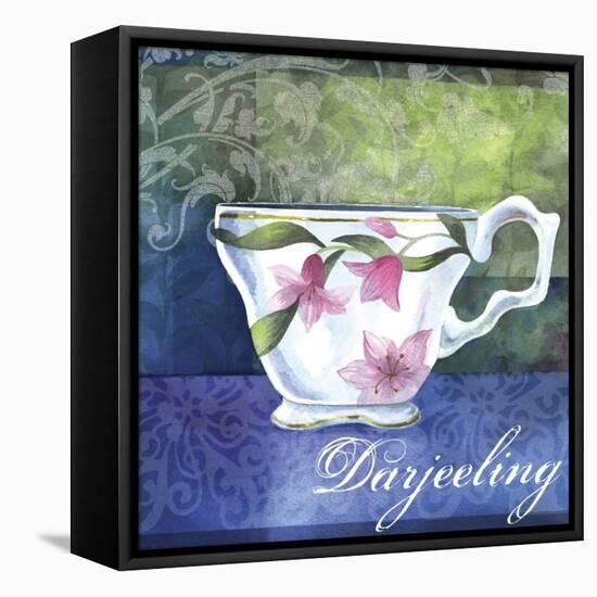 Darjeeling-Fiona Stokes-Gilbert-Framed Stretched Canvas