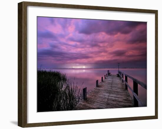 Dark and Stormy-Wayne Bradbury-Framed Photographic Print