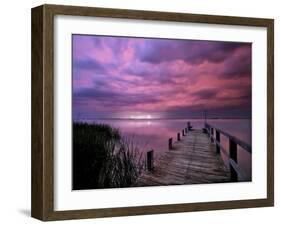 Dark and Stormy-Wayne Bradbury-Framed Photographic Print