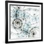 Dark Brown Fractal Flower-fbatista72-Framed Art Print