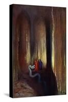Dark Cavern, 1906-Hermann Hendrich-Stretched Canvas