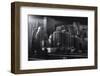 Dark City-Jorge Ruiz Dueso-Framed Photographic Print