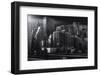 Dark City-Jorge Ruiz Dueso-Framed Photographic Print