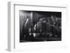 Dark City-Jorge Ruiz Dueso-Framed Photographic Print