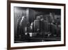 Dark City-Jorge Ruiz Dueso-Framed Photographic Print