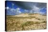 Dark Clouds over the Dune Landscape on the Big Drifting Dune at Listland-Uwe Steffens-Stretched Canvas