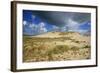 Dark Clouds over the Dune Landscape on the Big Drifting Dune at Listland-Uwe Steffens-Framed Photographic Print