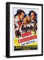 Dark Command, 1940-null-Framed Art Print