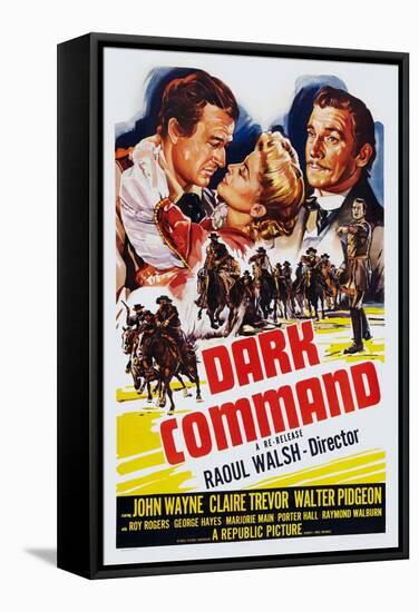 Dark Command, 1940-null-Framed Stretched Canvas