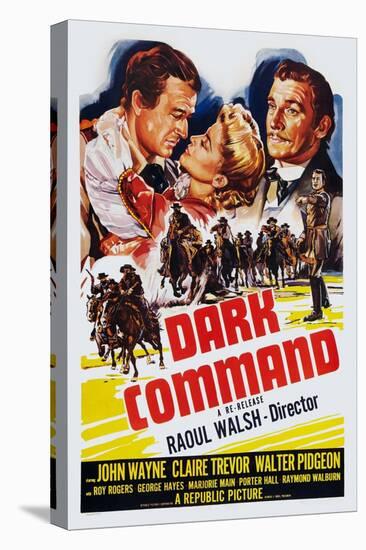Dark Command, 1940-null-Stretched Canvas
