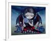 Dark Dragonling-Jasmine Becket-Griffith-Framed Art Print