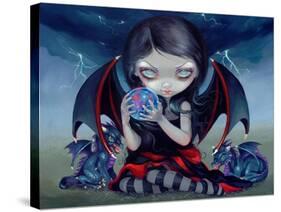 Dark Dragonling-Jasmine Becket-Griffith-Stretched Canvas