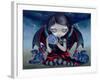 Dark Dragonling-Jasmine Becket-Griffith-Framed Art Print