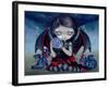 Dark Dragonling-Jasmine Becket-Griffith-Framed Art Print