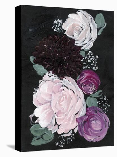 Dark & Dreamy Floral I-null-Stretched Canvas