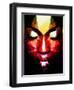 Dark Face-Enrico Varrasso-Framed Art Print