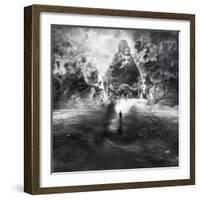 Dark Fantasy II-Alex Cherry-Framed Art Print