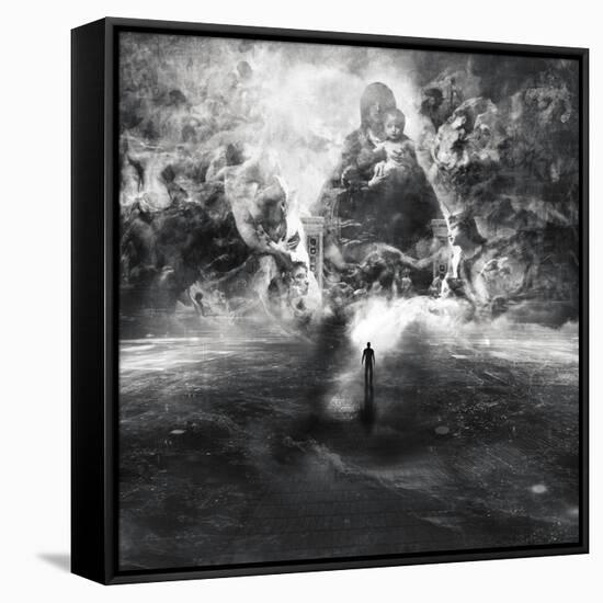 Dark Fantasy II-Alex Cherry-Framed Stretched Canvas