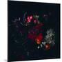 Dark Floral  2019  (mixed media)-Helen White-Mounted Giclee Print